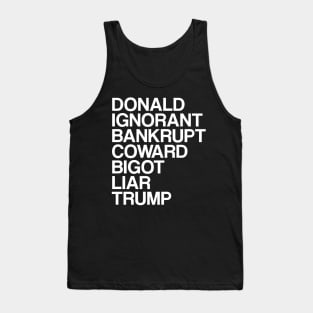 Trump List Tank Top